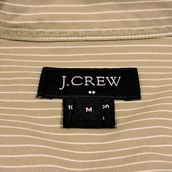 Vintage J. Crew Men's Medium Long Sleeve Button Down Shirt Style 67411 (2005) - Picture 3 of 14